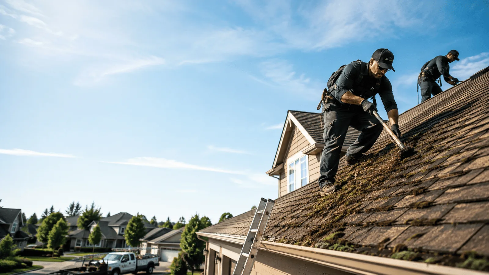 Roof Moss Removal in Middlesex, NJ near me